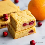 Cranberry Orange Shortbread My Festive Biscuit Revelation