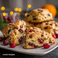 Cranberry Orange Scones Recipe Ready in 35 Minutes