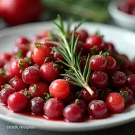 Cranberry Sugared Rosemary A Festive Holiday Garnish