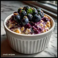 Make Ahead Breakfast Overnight Oats Youll Actually Crave with Blueberries