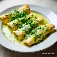 Creamy Chicken Enchilada Suizas Delight