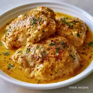 Creamy Chicken Thighs for 4 Servings