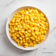 Creamy Crock Pot Corn for 8 Servings