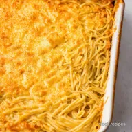 Baked Cream Cheese Spaghetti Casserole My GoTo Easy Dinner