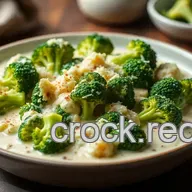 Creamy Garlic Parmesan Frozen Broccoli Bake: A Family Favorite