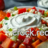 My Family's Favorite Greek Yogurt Veggie Dip: A Healthy Delight!