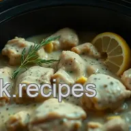 Creamy Lemon Herb Crock Pot Chicken: Easy Weeknight Winner!