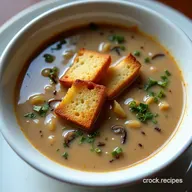 Velvety Creamy French Onion and Mushroom Soup Recipe