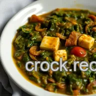 Comforting Saag with Paneer: My Family's Favorite Creamy Spinach Dish