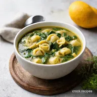 Creamy Spinach Tortellini Soup Italian Comfort Food