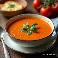 Creamy Tomato Soup Homemade Recipe in 5 Simple Steps