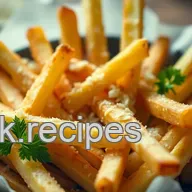 How to Make French Fries in Air Fryer: Crispy Garlic Parmesan Delight