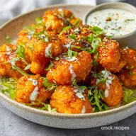 Buffalo Cauliflower Bites UltraCrispy Baked Vegan Wings Recipe