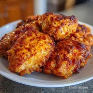 Crispy Baked Skinless Thighs in 45 Min