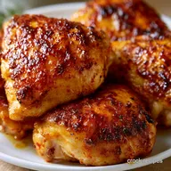 Bone In Chicken Thighs: Crispy Oven-Baked