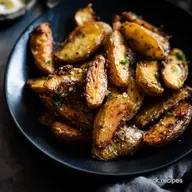 Crispy Garlic Herb Roasted Fingerling Potatoes Recipe