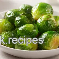 Easy Crispy frozen brussel sprouts in oven: Balsamic Glazed!