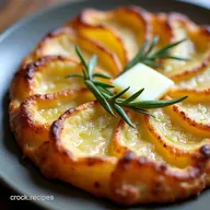 The Crispiest Pommes Anna Brown Butter Potato Galette