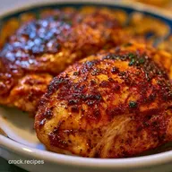 Crispy Slow Cooker Chicken Thighs for 4