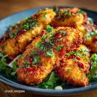 Foolproof Crispy Spicy Baked Chicken Tenders Fakeaway Favourite