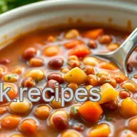 Crock Pot 15 Bean Soup - Cozy Comfort Food
