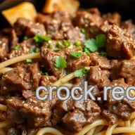 Crock Pot Beef & Noodles: Hearty Comfort Meal