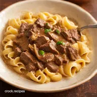 Easy Crock Pot Beef Stroganoff Recipe Proper Comfort Food