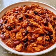 Crock Pot Chicken Taco Chili for 6