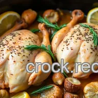 Crock Pot Game Hen with Herb Delight