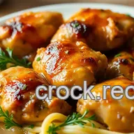 Crock Pot Honey Garlic Chicken Thighs: So Easy & Delicious!