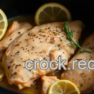 Crock Pot Lemon Herb Chicken Breast: Set & Forget!