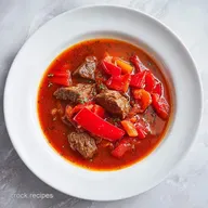 Crock Pot Sloppy Joe Soup for 8 Servings