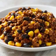 Crock Pot Taco Casserole: Slow-Cooked
