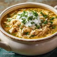 White Chicken Chili: Slow-Cooked for 6 Hours