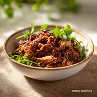 Crockpot BBQ Chicken: Fork Tender