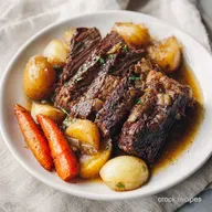 Ultimate Crockpot Chuck Roast for 6 Servings