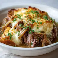 Crockpot French Onion Pot Roast: Tender Beef Slow Cooker Recipe