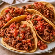 Crockpot Ground Beef Tacos for 8 Servings