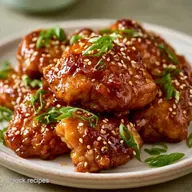 Crockpot Honey Garlic Chicken Thighs