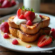 Croissant French Toast Bake Baked Dreamy Brunch Recipe