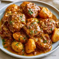 Cube Steak and Potatoes for 4 Servings
