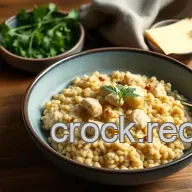 Easy Cooked Barley Chicken Creamy Risotto: A Heavenly Comfort Food