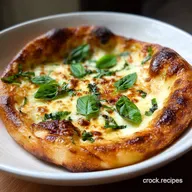 Easy 2 Ingredient Pizza Dough: 17 Min