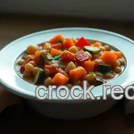 Easy and Healthy Crockpot Vegetable and Chickpea Stew: A Comforting Delight