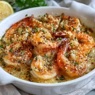 Baked Shrimp with Garlic and Parmesan: Quick, Easy, Keto-Friendly Dinner.