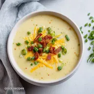 Easy Baked Potato Soup: Silky & Loaded