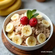 Easy Banana Split Fluff Salad Recipe Effortless Potluck Dessert