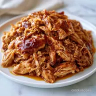 Easy Crockpot BBQ Chicken Breast for 6