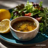 Easy Salad Dressing Recipe Made from Scratch with Lemon