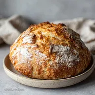Easy No Knead Bread: Crusty Dutch Oven Bread Recipe